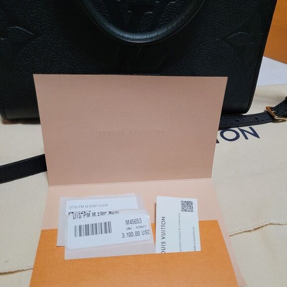 Authentic NWT Louis Vuitton Monogram Onthego PM. Never Used - Picture 6 of 9